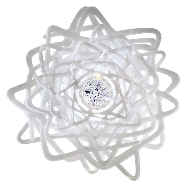 Lampa Sufitowa Slamp, Aurora, ściemnialny, biały, salon, tworzywo sztuczne, design