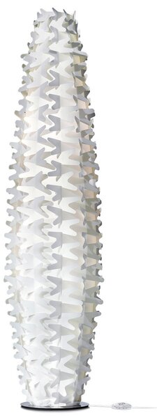 Lampa Podłogowa Slamp, CACTUS, biały, salon, tworzywo sztuczne, design