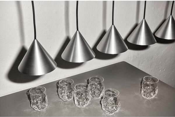 Lampa Wisząca Pholc, Apollo Zero, ściemnialny, metaliczny, salon, aluminium, design