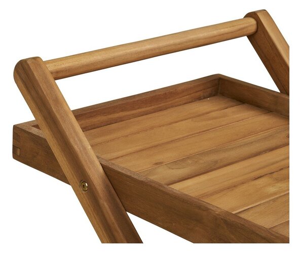 Barek na kółkach z litego drewna 50x86 cm Pasaku – House Nordic