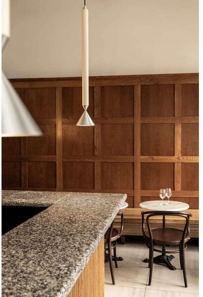 Lampa Wisząca Pholc, pomarańczowy, salon, aluminium