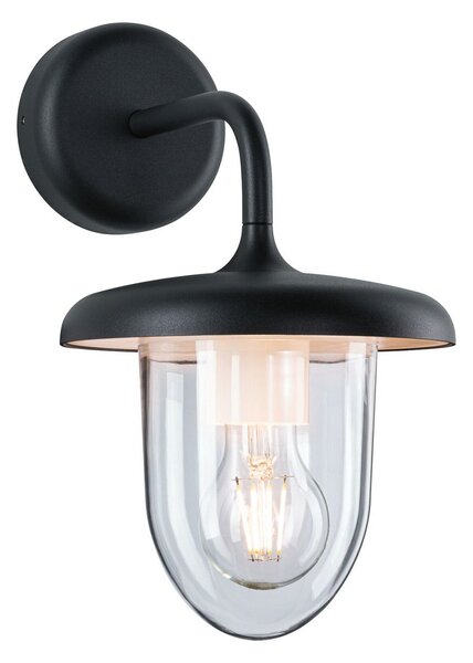 Zewnętrzna Lampa Paulmann, Vintario, ściemnialny, czarny, metal