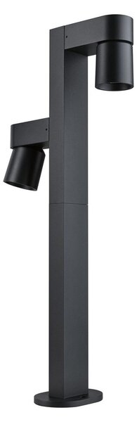 Zewnętrzna Lampa Paulmann, Kimu, czarny, aluminium, nowoczesny
