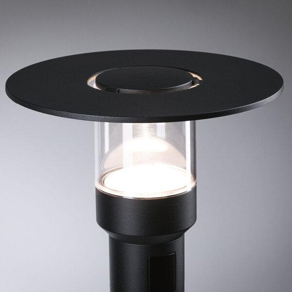 Zewnętrzna Lampa Paulmann, Sienna, czarny, aluminium, nowoczesny