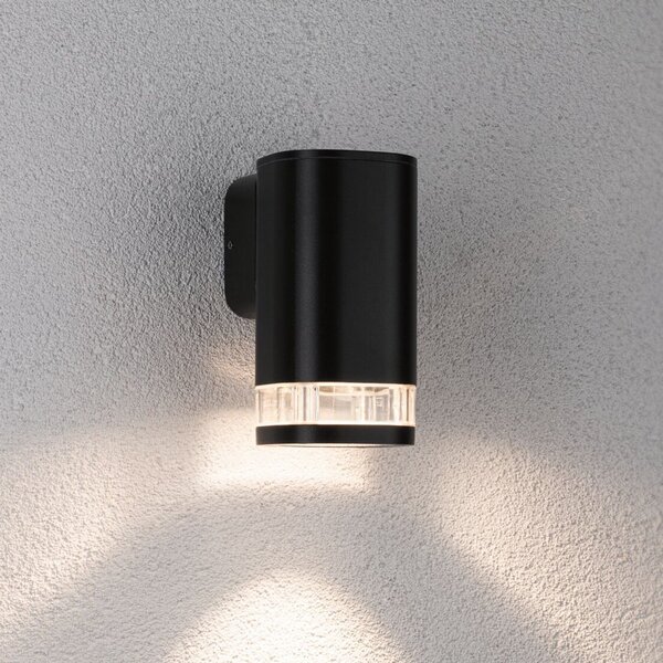 Zewnętrzna Lampa Paulmann, Colum, ściemnialny, czarny, metal, nowoczesny
