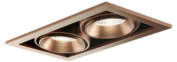 Spot LIGHT-POINT, ściemnialny, antyczny mosiądz, kuchnia, aluminium