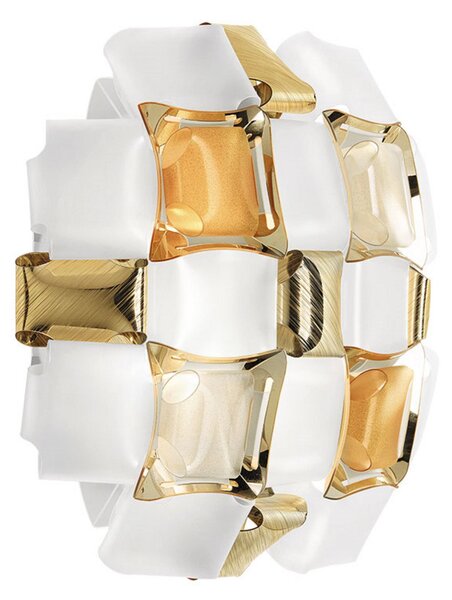 Lampa Ścienna Slamp, pomarańczowy, salon, tworzywo sztuczne