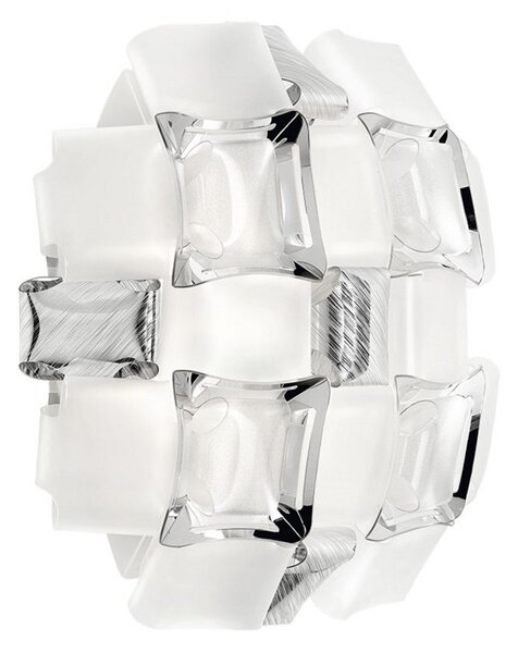 Lampa Ścienna Slamp, biały, salon, tworzywo sztuczne