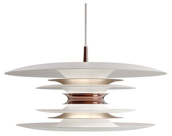 Lampa Wisząca Belid, ściemnialny, biały, salon, metal