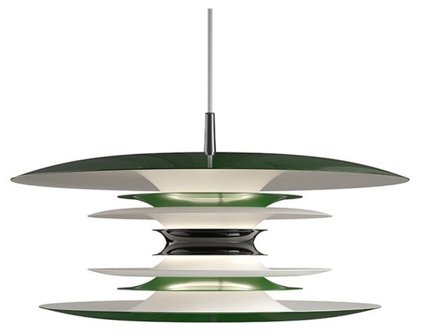 Lampa Wisząca Belid, ściemnialny, zielony, salon, metal