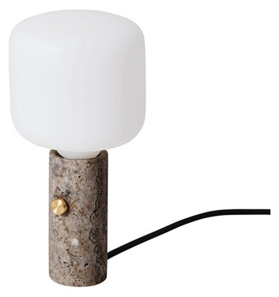 Lampa Stołowa Made By Hand, beżowy, salon, marmur
