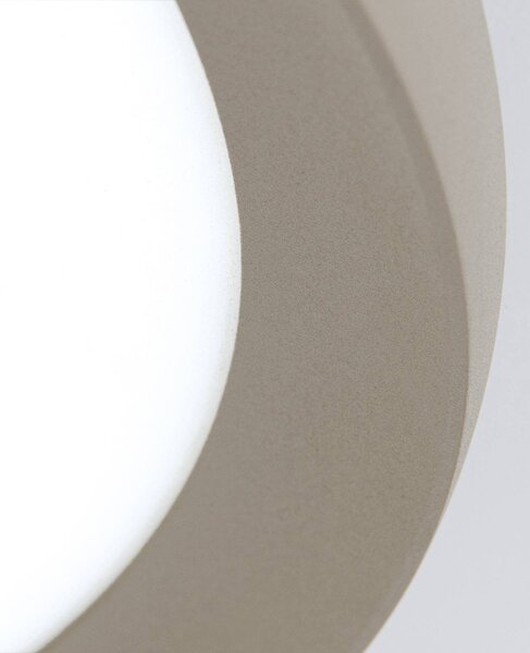ORION Lampa sufitowa LED Kant, możliwość ściemniania, zielony, salon / jadalnia, aluminium, nowoczesny