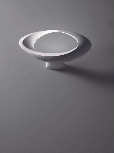 Lampa Ścienna Artemide, ściemnialny, biały, salon, aluminium