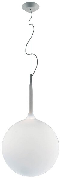 Lampa Wisząca Artemide, Castore, ściemnialny, biały, salon, szkło, design