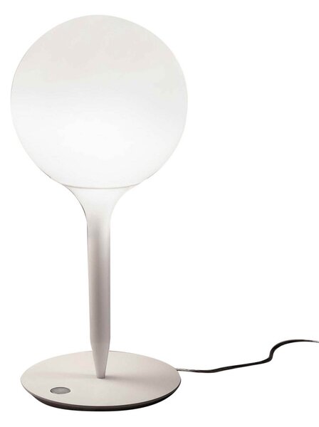 Lampa Stołowa Artemide, Castore, ściemnialny, biały, salon, tworzywo sztuczne, design