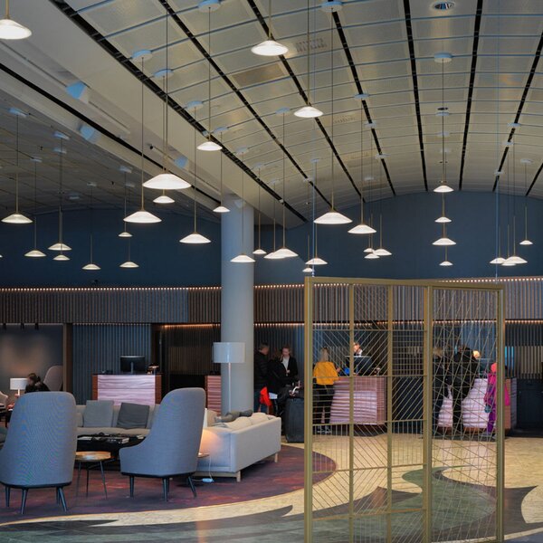 Lampa Wisząca Artemide, Orsa 35, ściemnialny, transparentny, salon, tworzywo sztuczne, nowoczesny