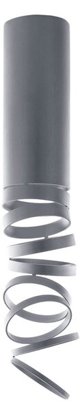 Lampa Sufitowa Artemide, Decomposé, ściemnialny, szary, salon, metal, design