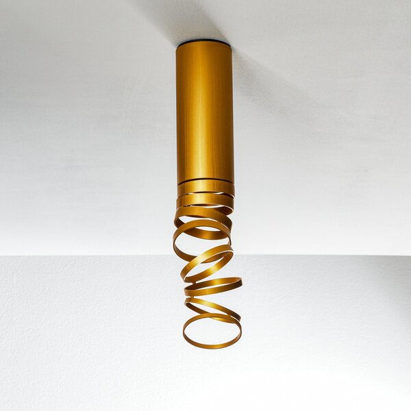 Lampa Sufitowa Artemide, Decomposé, złoty | mosiężny, salon, metal, design