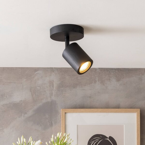 Good & Mojo Lampa sufitowa Java, czarny, sypialnia, bambus, skandynawski