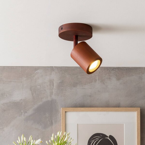 Good & Mojo Lampa sufitowa Java, brązowy / rdzawy, sypialnia, bambus, skandynawski
