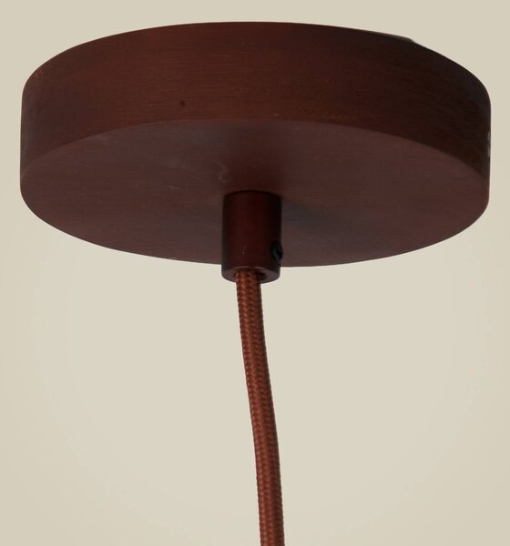 Good & Mojo Lampa wisząca Java, brązowy / rdzawy, przedpokój, bambus, skandynawski