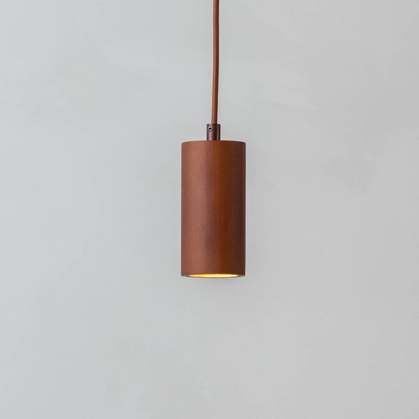 Good & Mojo Lampa wisząca Java, brązowy / rdzawy, przedpokój, bambus, skandynawski