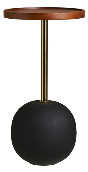 Okrągły stolik z blatem z drewna mango ø 30 cm Sirone – House Nordic