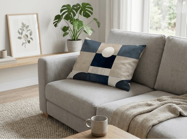 Polibawełniana poszewka na poduszkę SOMVORA POLY 50x70 cm, kolorowa