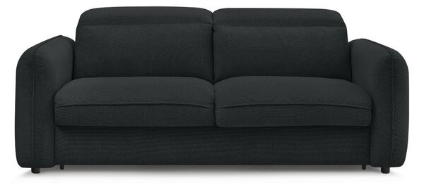 Czarna sofa 216 cm Achille – Bobochic Paris