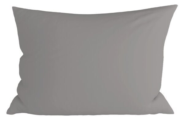 Bawełniana poszewka na poduszkę MONERA 70x90 cm, szara