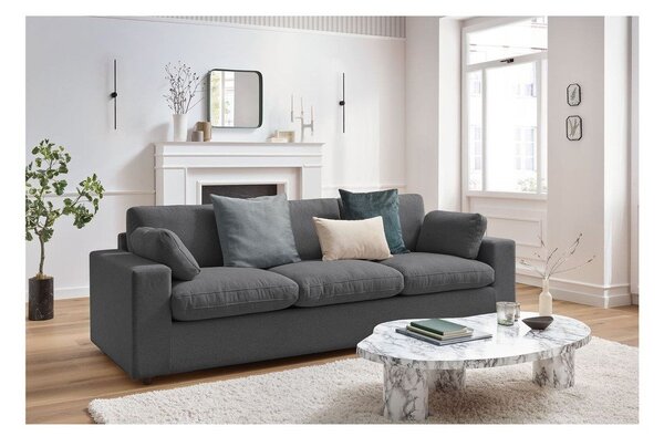 Ciemnoszara sofa 250 cm Belair – Bobochic Paris