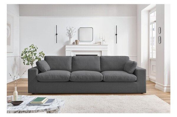 Ciemnoszara sofa 250 cm Belair – Bobochic Paris