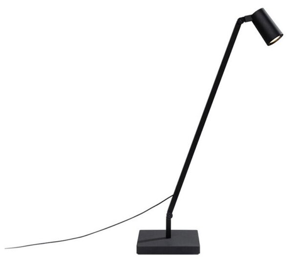 Lampa Stołowa Nemo Lighting, ściemnialny, czarny, gabinet | pracownia, aluminium