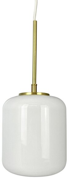 Lampa Wisząca Dyberg Larsen, Silvia, ściemnialny, biały, salon, szkło, design