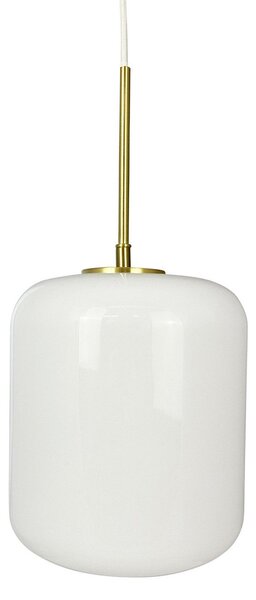 Lampa Wisząca Dyberg Larsen, Silvia, ściemnialny, biały, salon, szkło, design