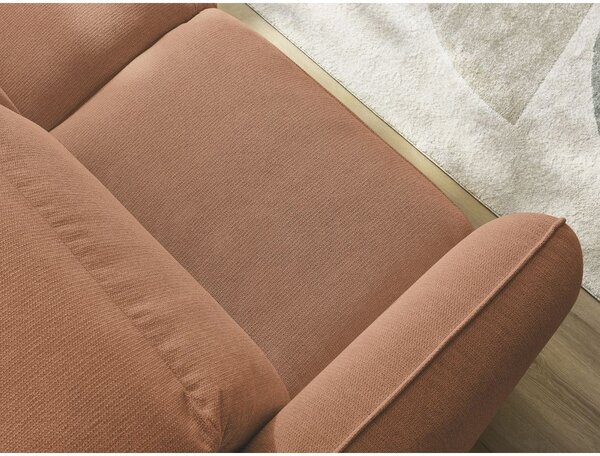 Pomarańczowa sofa 216 cm Achille – Bobochic Paris