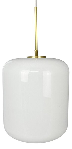 Lampa Wisząca Dyberg Larsen, Silvia, ściemnialny, biały, salon, szkło, design