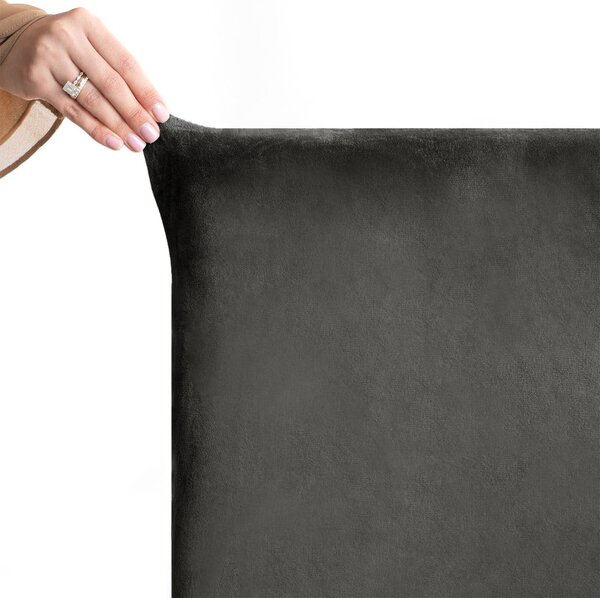 Szare elastyczne pokrowce na krzesło zestaw 4 szt. 48 cm Sento – Restilo