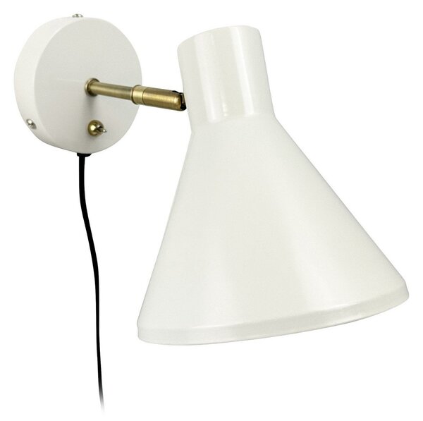 Lampa Ścienna Dyberg Larsen, Sleep, biały, salon, metal, design