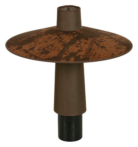Lampa Stołowa Forestier, Thésée, brąz rdzawy, salon, tkanina | tekstylia, boho