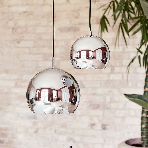 Lampa Wisząca FRANDSEN, Ball, ściemnialny, metaliczny, salon, metal, design