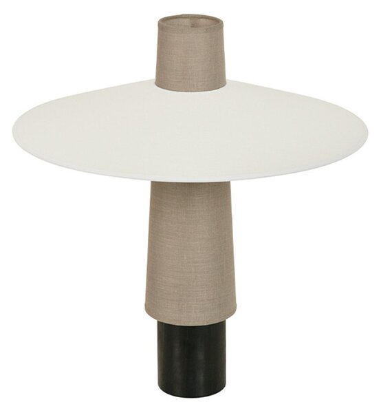 Lampa Stołowa Forestier, Thésée, biały, salon, tkanina | tekstylia, boho