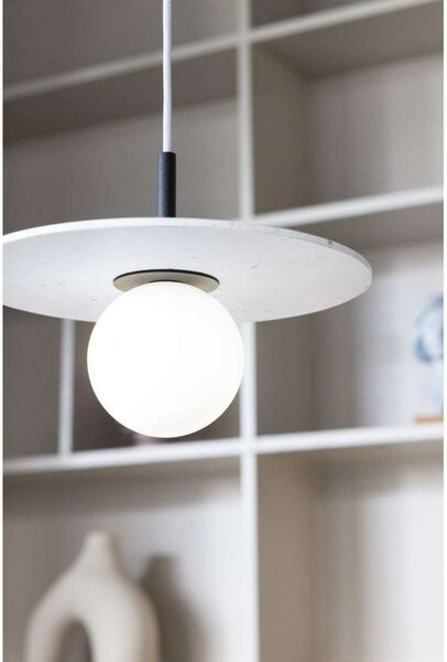 Pluto Small Lampa Wisząca Candycotton White - Swedish Ninja