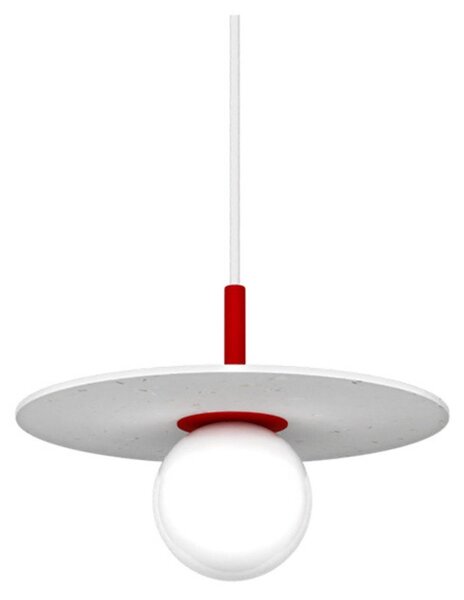 Pluto Small Lampa Wisząca Strawberry Red - Swedish Ninja