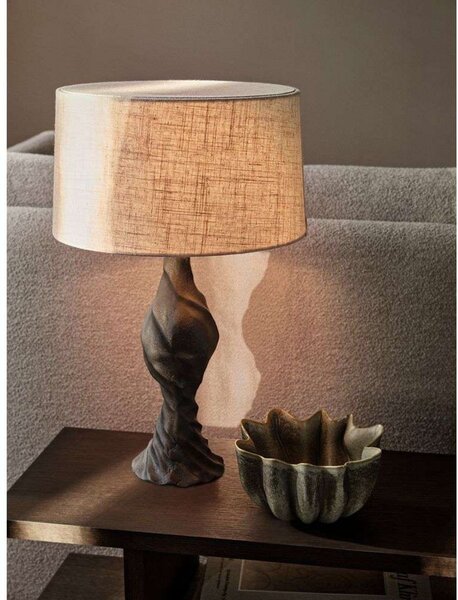Lampa Stołowa ferm LIVING, czarny, salon, aluminium