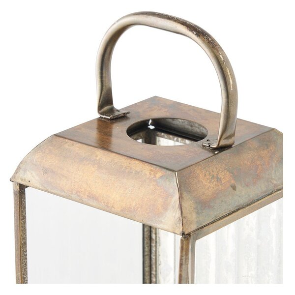 Metalowo-szklany lampion (wysokość 49 cm) Herslev – House Nordic