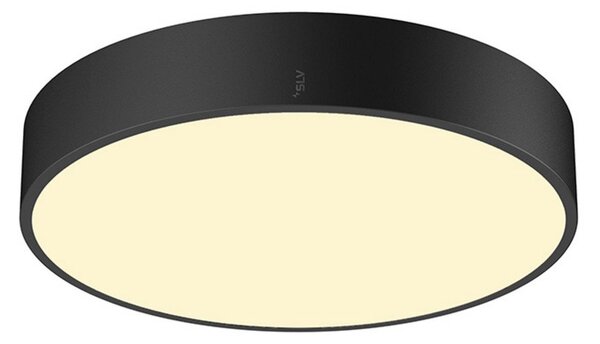 Lampa Sufitowa SLV, ściemnialny, czarny, salon, aluminium