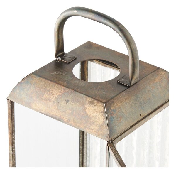 Metalowo-szklany lampion (wysokość 60 cm) Herslev – House Nordic