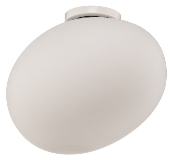 Lampa Sufitowa Foscarini, Gregg media, ściemnialny, biały, salon, szkło, design