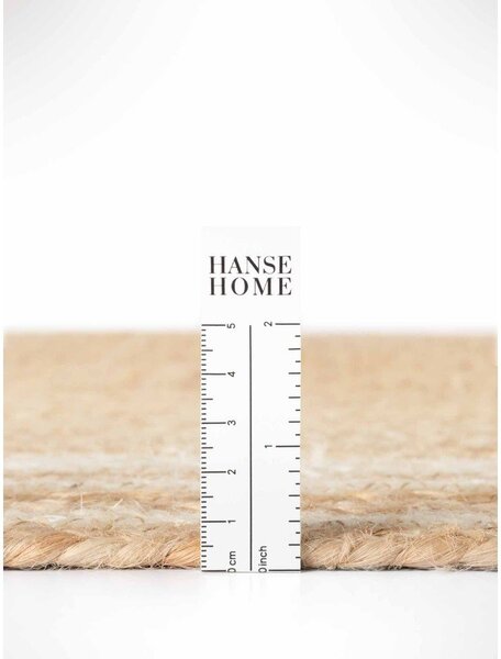 Kremowo-naturalny ręcznie tkany dwustronny dywan z juty 120x170 cm Jutta – Hanse Home
